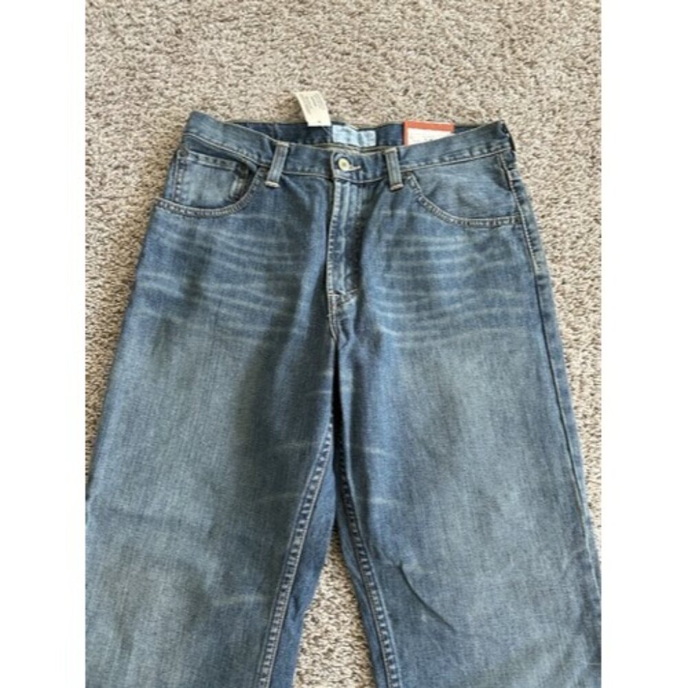 American Eagle Loose Fit Souple Straight Leg Men's Size 32x30 Y2K 2000s New - Picture 3 of 12